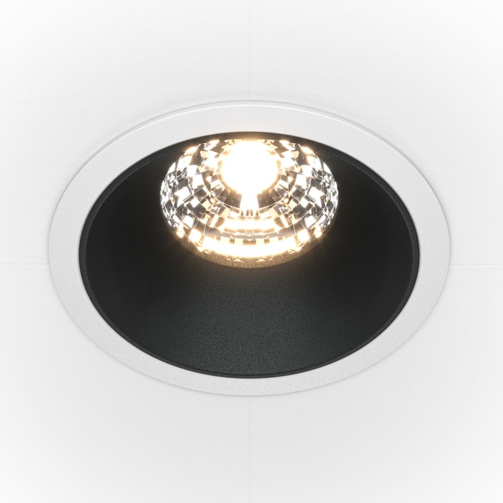 Spot incastrat din Aluminiu Alb 15W 1050lm 3000k D9xH6cm Alfa LED