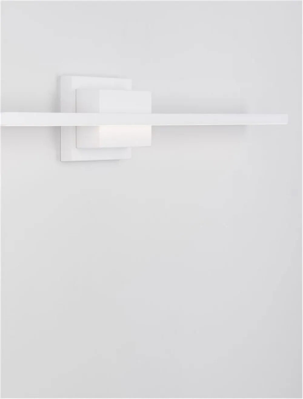 Aplica de perete structura din Aluminiu Alb si abajur din Acrilic  H11.8xL120.5cm IP20 28.5W 1750lm 3000k AZURE