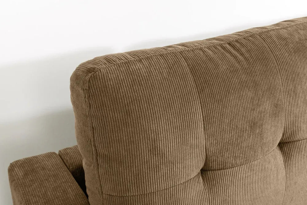 Coltar 3 locuri reversibil tapitat cu Catifea raiata Maro L220cm Stockholm