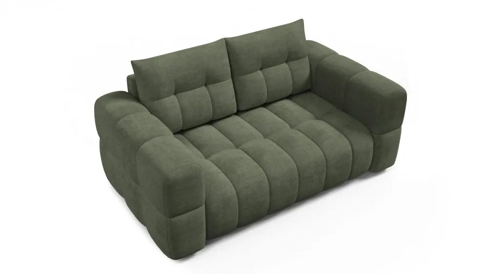 Canapea tapitata cu material pet friendly Alias verde L181x104cm