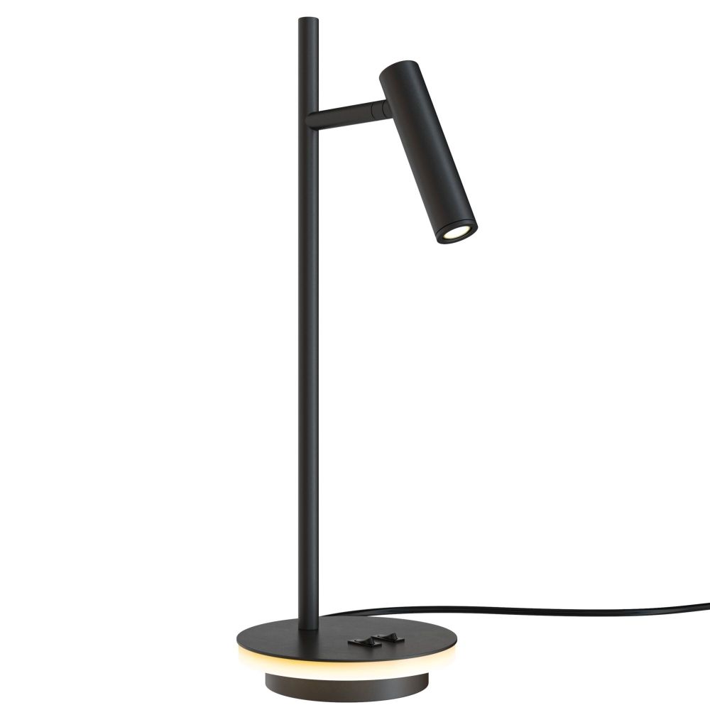 Veioza din Metal Negru D15xH45cm Estudo