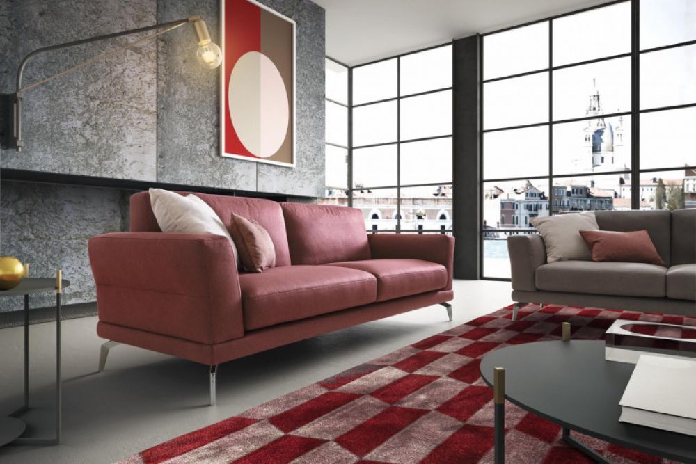 Canapea fixa 3 locuri Estate stil Modern L232cm