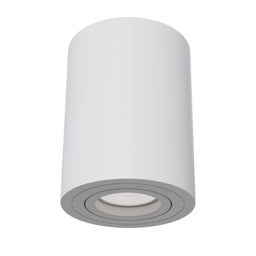 Spot aplicat din Aluminiu Alb D9xH12cm Alfa
