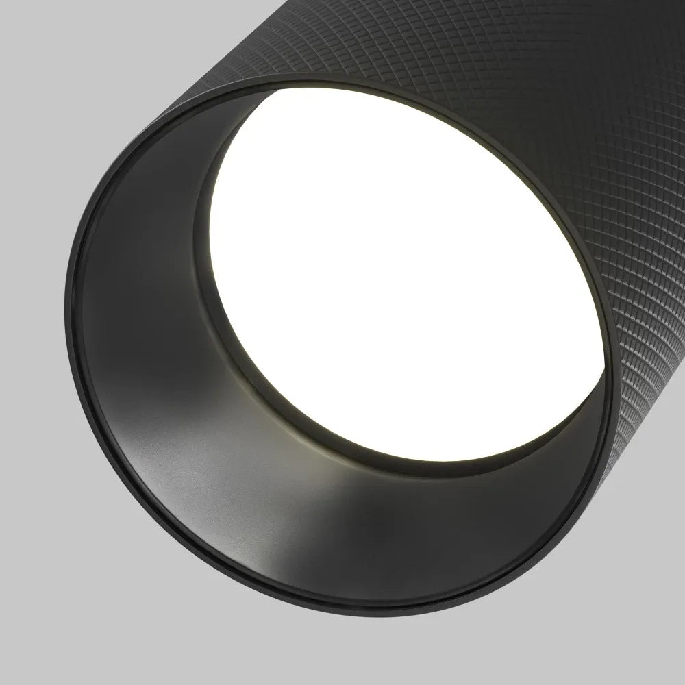 Spot incastrat din Aluminiu Negru H14.1xD5.4cm 10W Artisan