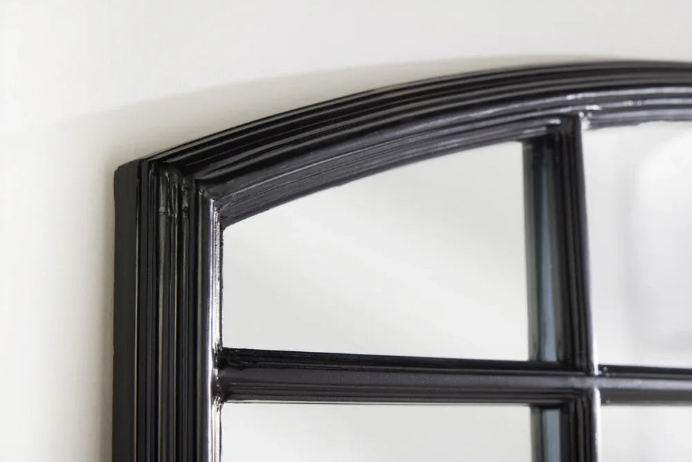 Oglinda cu rama din Lemn Negru H80xL120cm Paris