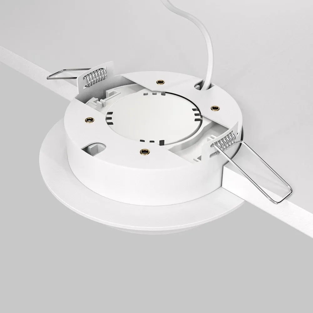 Spot incastrat din Aluminiu Alb H5xD11cm IP 20 GX53 15W Hoop