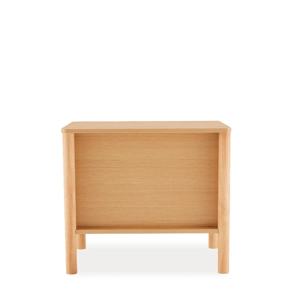 Noptiera cu sertare Treviso de culoare natural L60xH55cm
