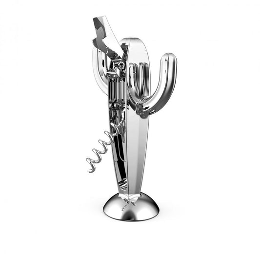 Tirbuson din Metal Argintiu Silver D14xH8cm