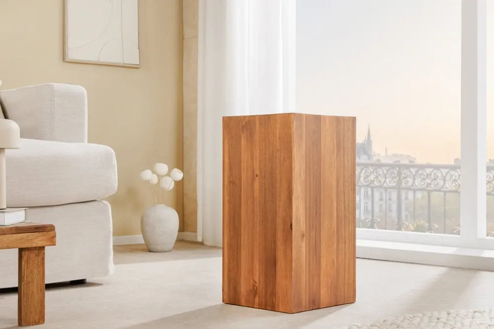 Coloana din Lemn de salcam Maro L26xH50cm COLUMNA