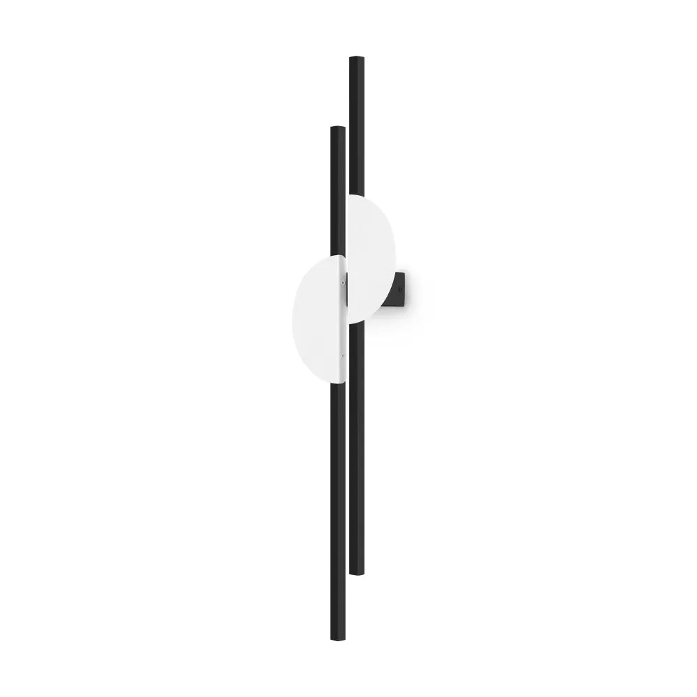 Aplica perete din Aluminiu Negru H79xL6cm Skyline