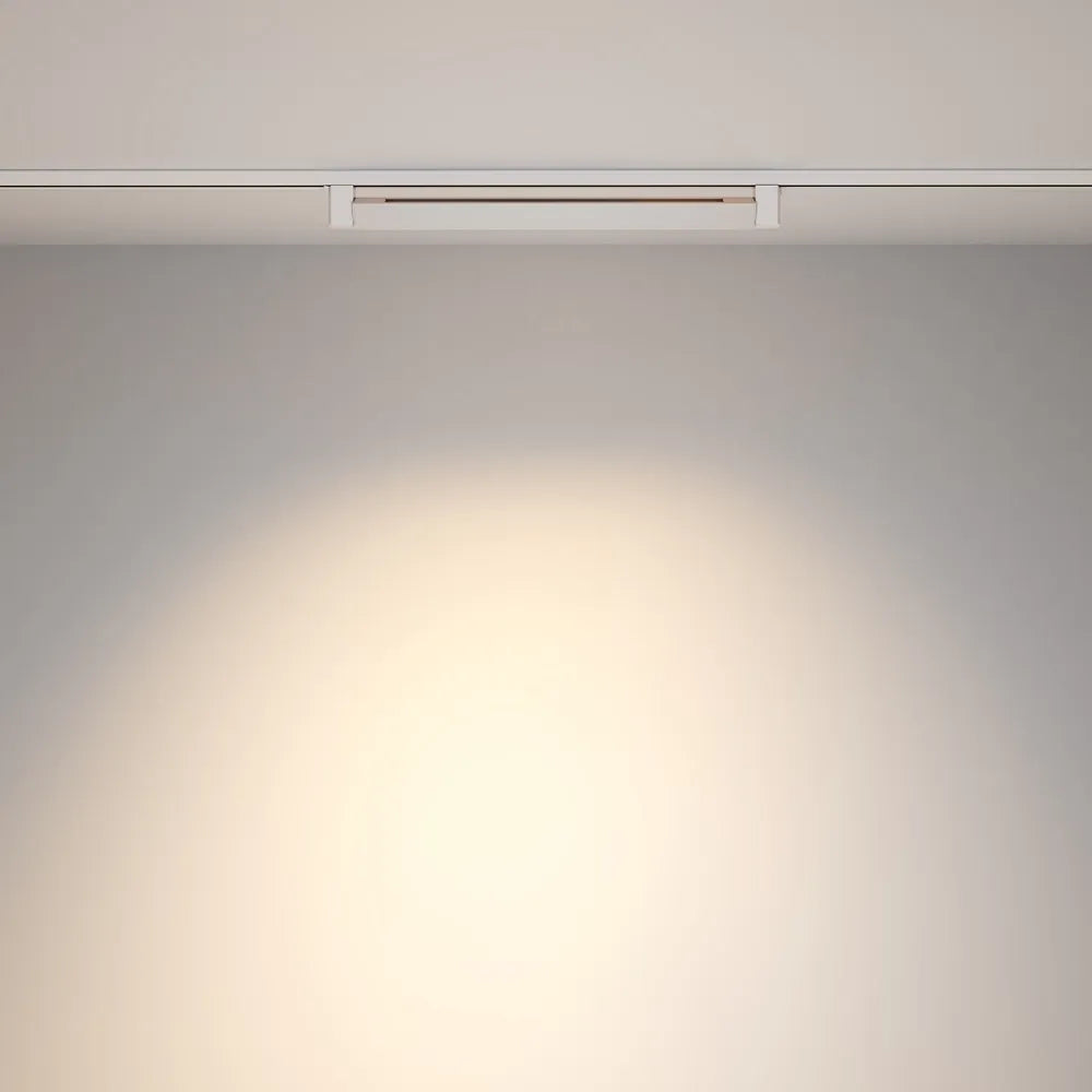 Spot dreptunghiular pentru sina Unity din Aluminiu Alb H6xL60cm IP 20 20W 1500lm 4000k Points Rot