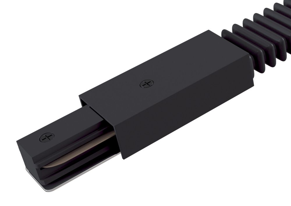 Conector sina flexibil Accessories for tracks Negru LED L4xH2cm