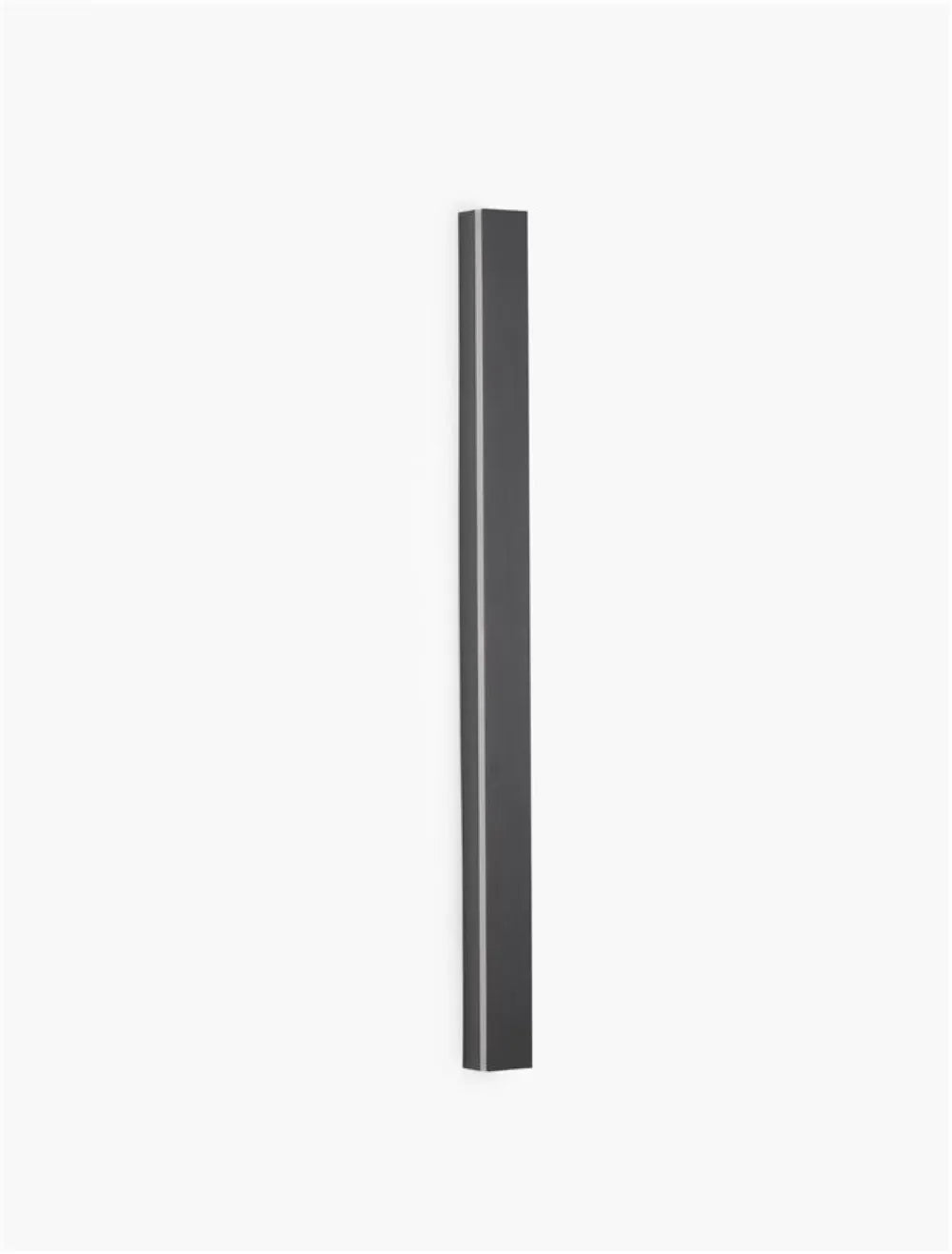 Aplica de perete din Aluminiu Negru H80xL5cm IP20 29W 1200lm 3000k COLBY