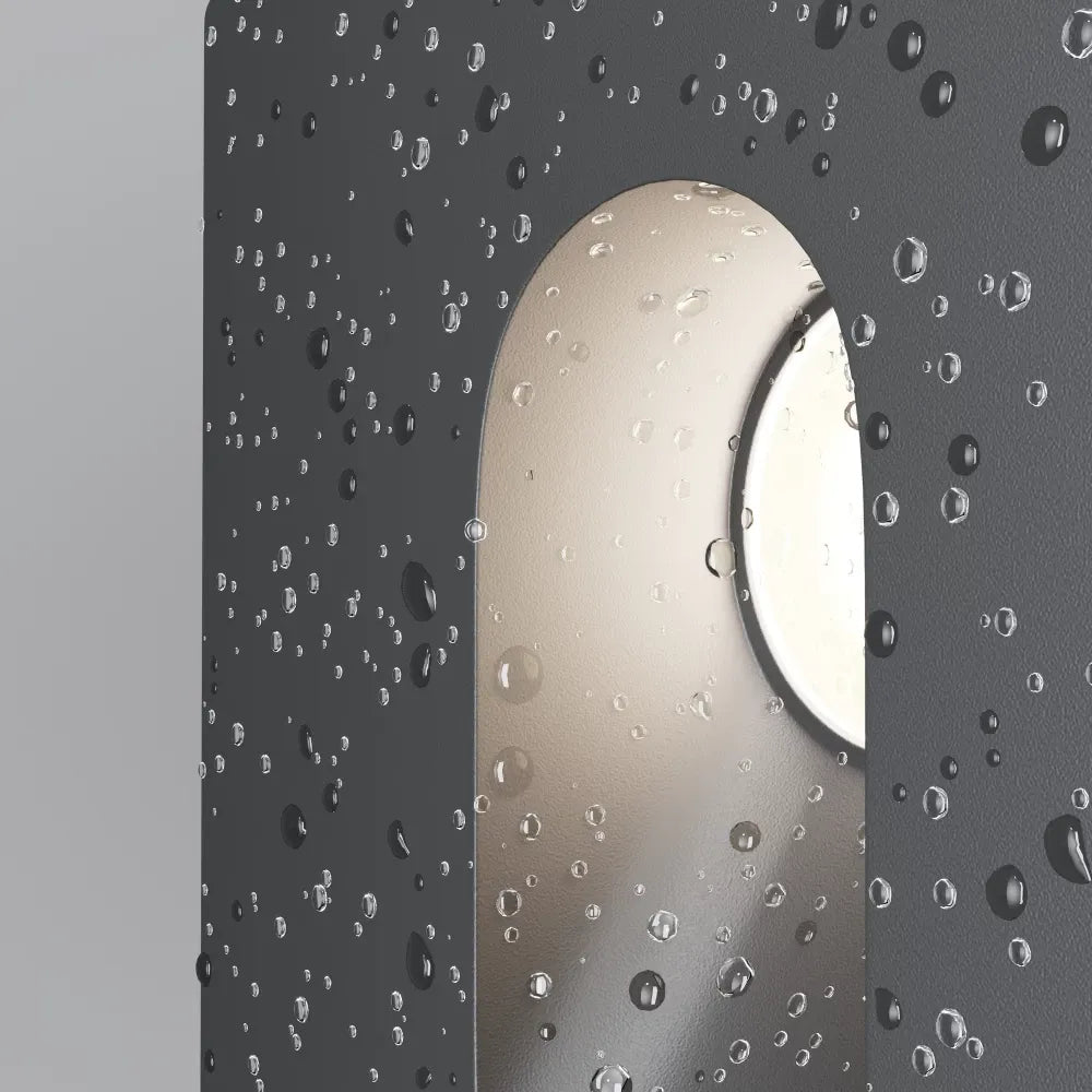 Spot incastra din Aluminiu Gri L7xH7cm Via Urbana