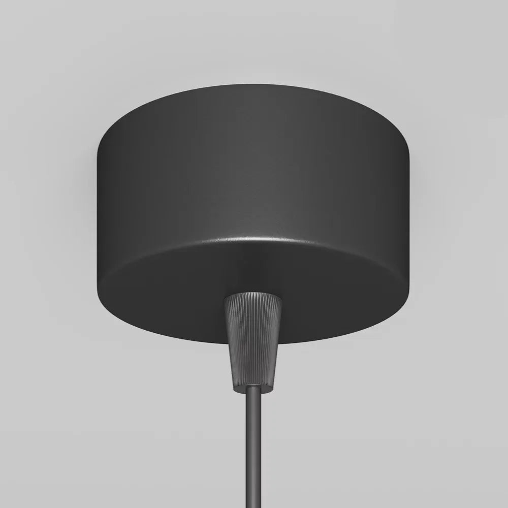 Pendul din Aluminiu Negru/Auriu H123xD6cm IP 20 GU10 12W Lipari