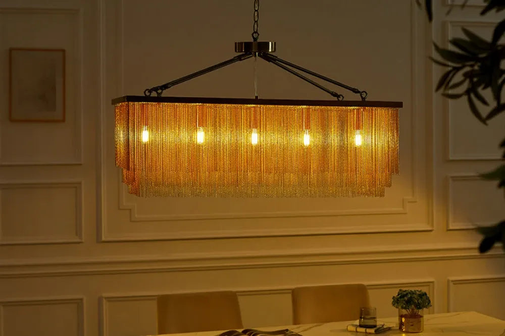 Lustra din Metal Auriu L80xH145cm ROYAL