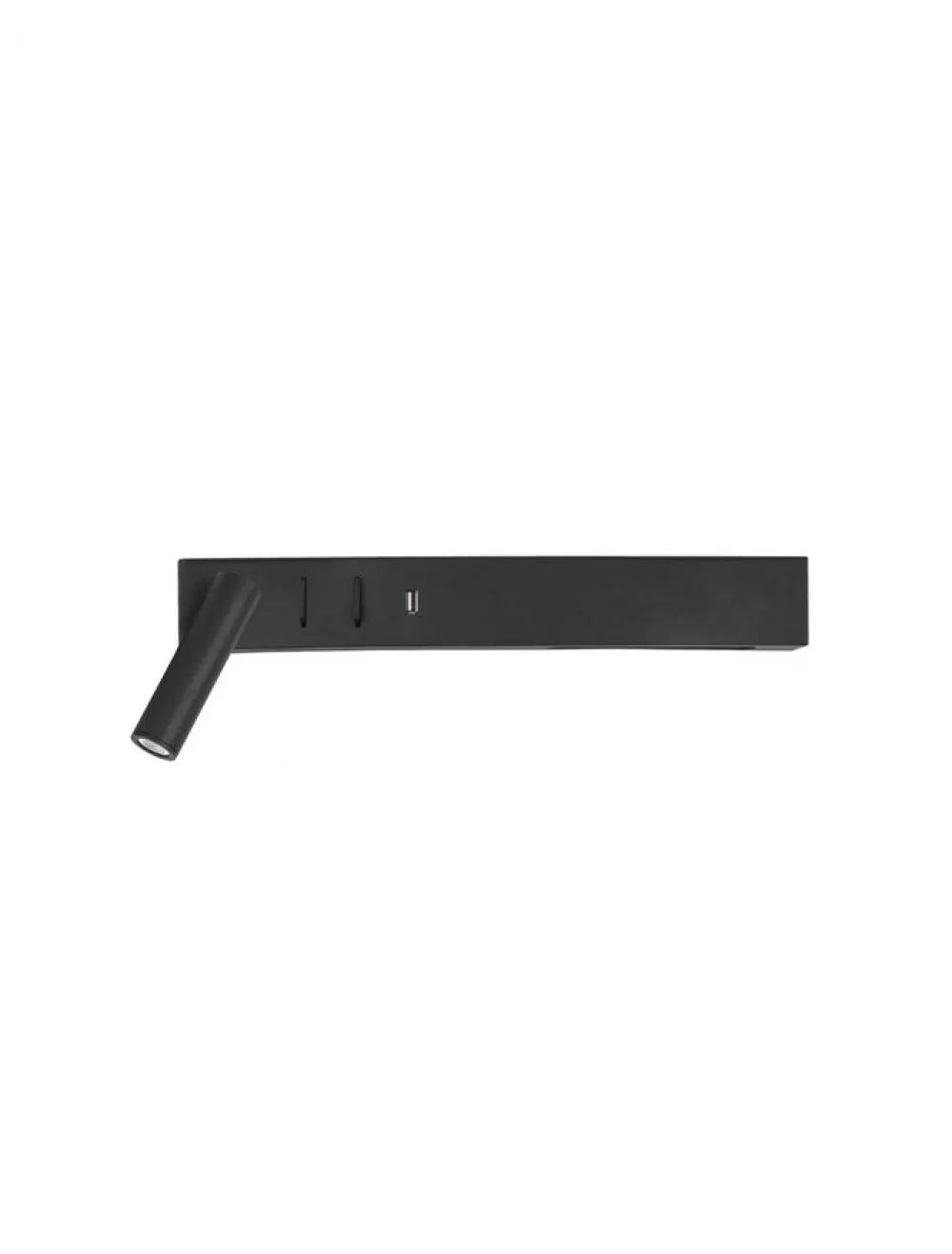 Aplica de perete din Metal Negru H8xL35cm IP20 8W 560lm 3000k VIDA