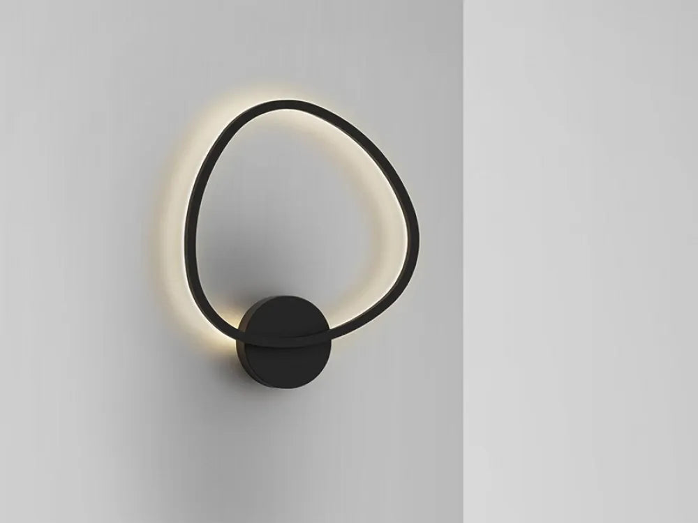 Aplica de perete din Metal Negru H46xL40cm Opalis