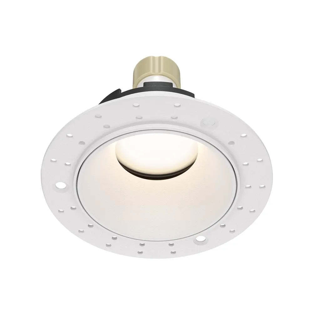 Spot incastrat rotund din Aluminiu Alb H4xD10cm IP 20 GU10 10W Share