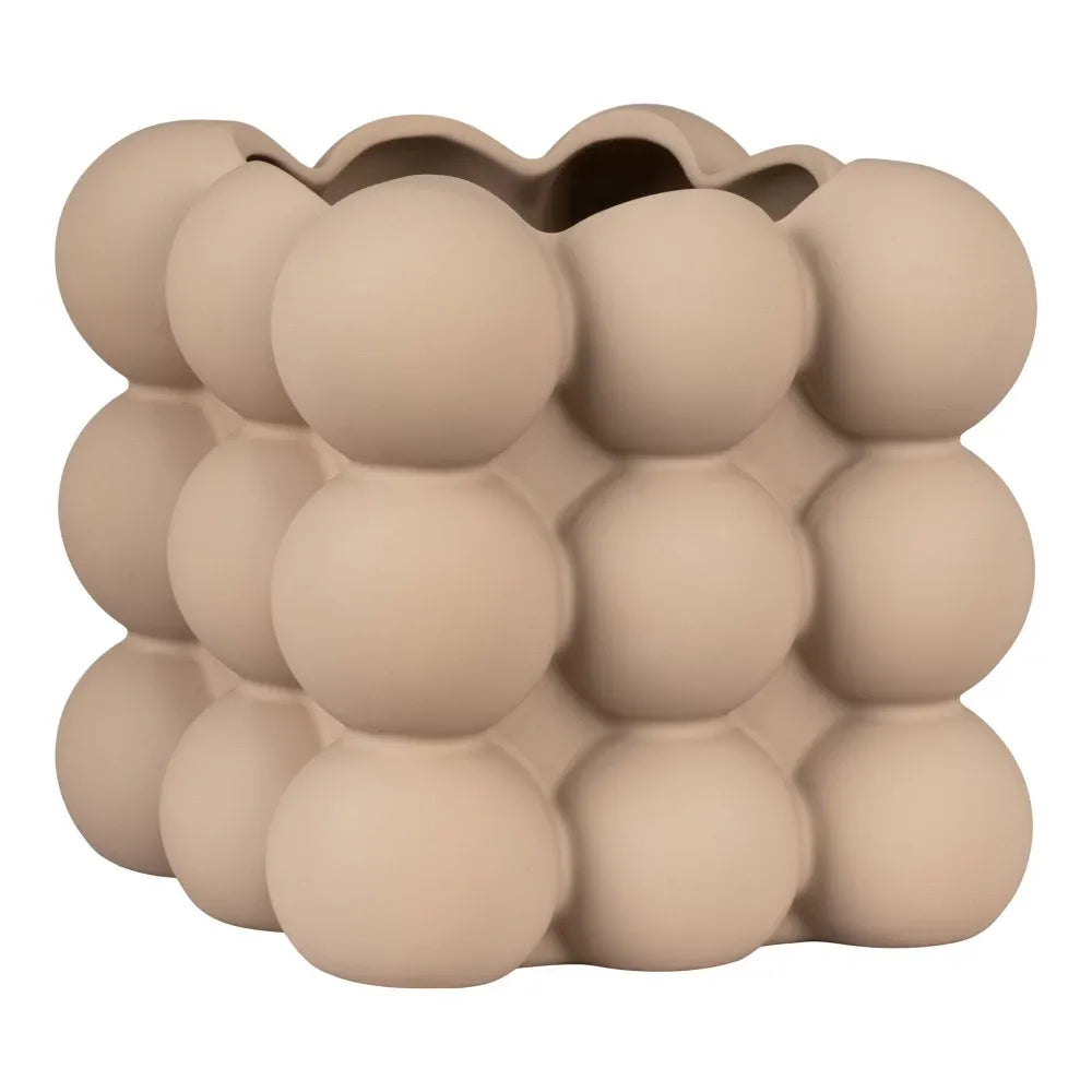Ghiveci din Ceramica Maro H13xL13,5cm HN0891