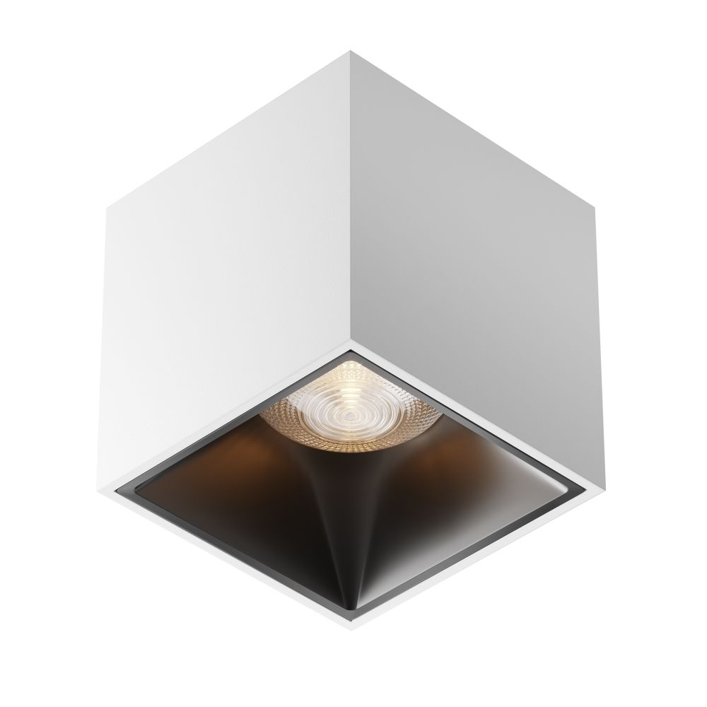 Spot aplicabil din Aluminiu Alb 12W 840lm 3000k L7xH7cm Alfa LED
