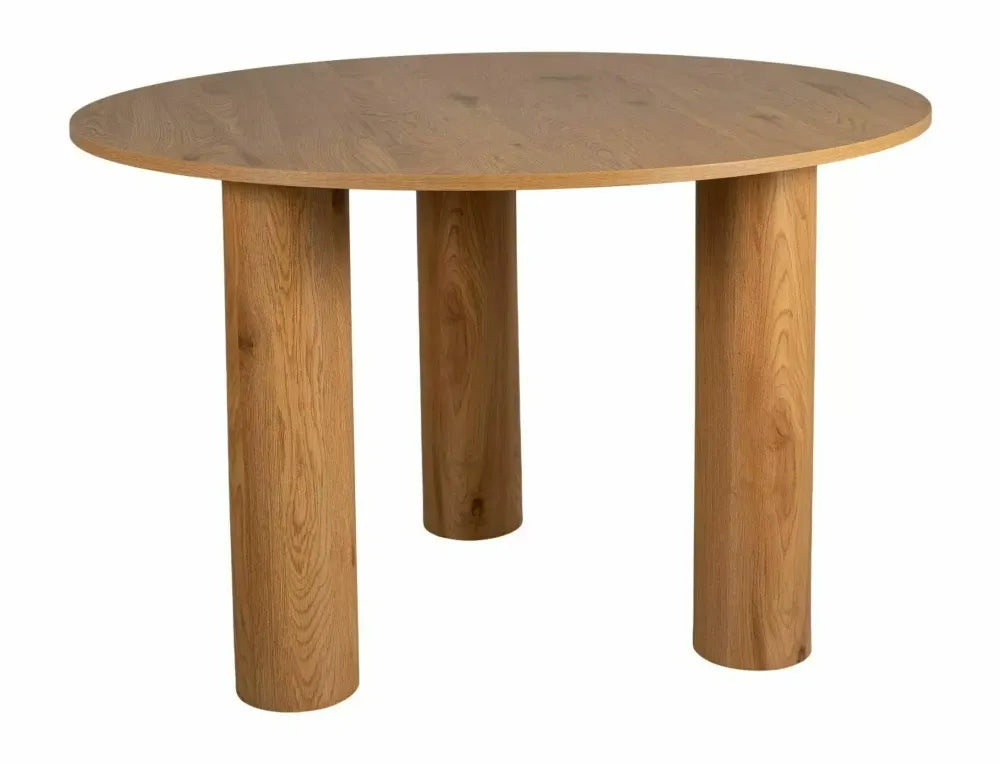 Masa rotunda din MDF+Furnir Maro D120xH76cm Montana
