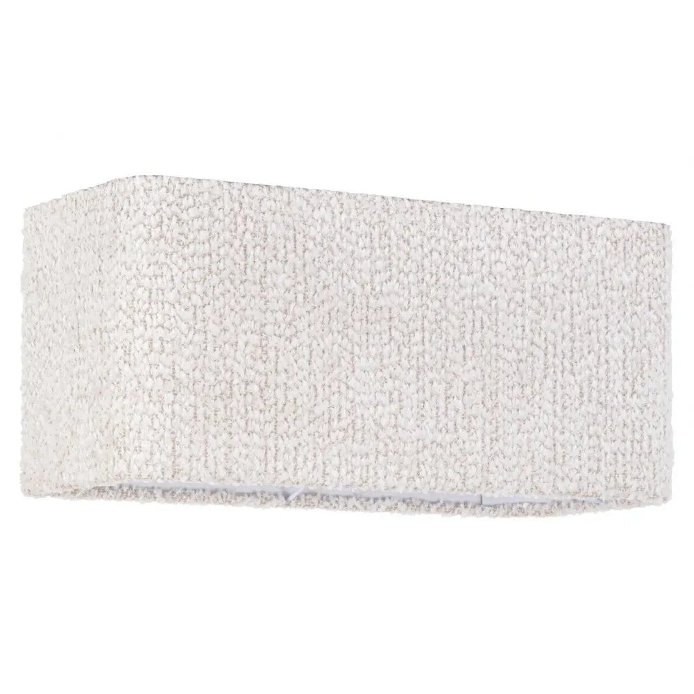 Abajur din Chenille Crem L55xH25cm Marly Richmond interiors