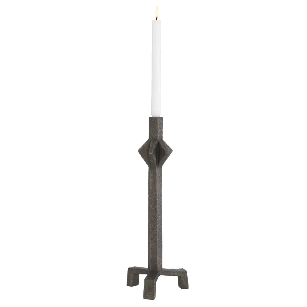 Suport lumanare din Metal Bronz L16.5xH50cm Conti L Eichholtz