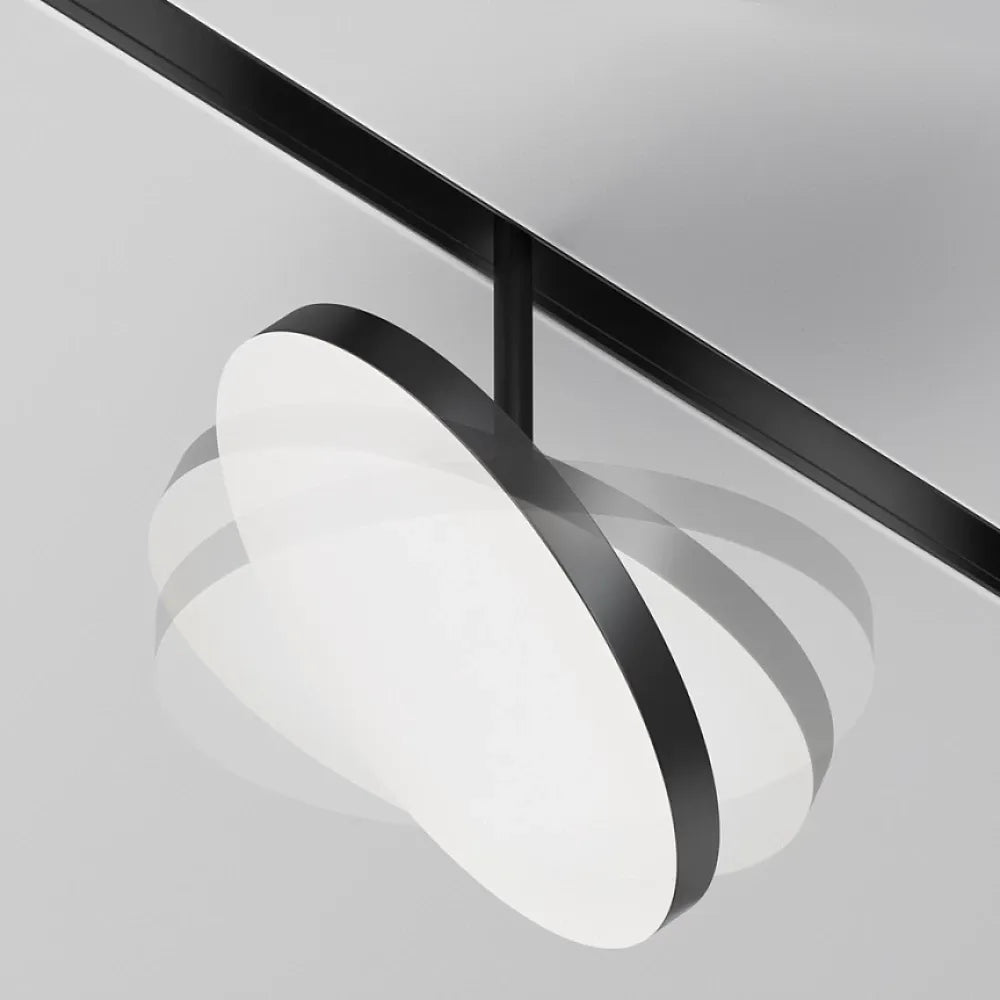 Spot dimabil smart pentru sina Exility din Aluminiu Negru H17xD18.5cm IP20 15W 707lm 2700-6000k Plato