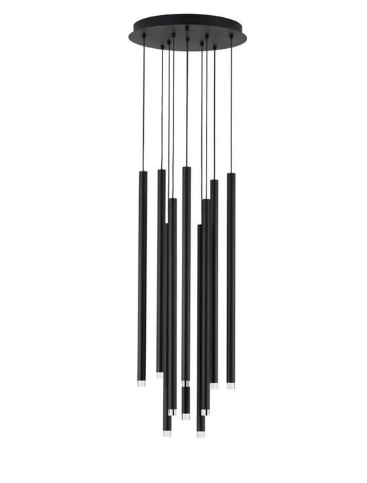 Candelabru din Aluminiu Negru H72xL40.5cm IP20 69W 4223lm 3000k DANDIA