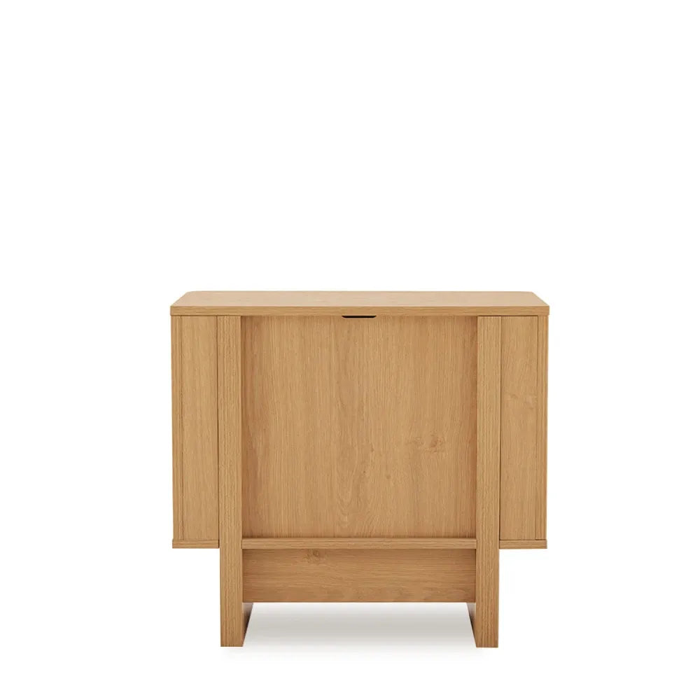 Noptiera cu sertar Sidney de culoare natural L60xH60cm