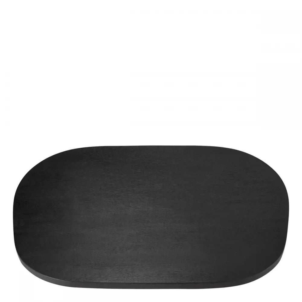 Masuta de cafea Asimetrica din Lemn de meranti Negru L146.5xl99cm Libertine Eichholtz