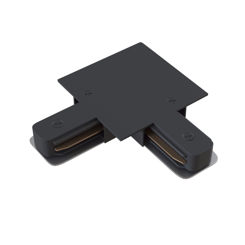 Conector L Accessories for tracks Negru L10xH2cm