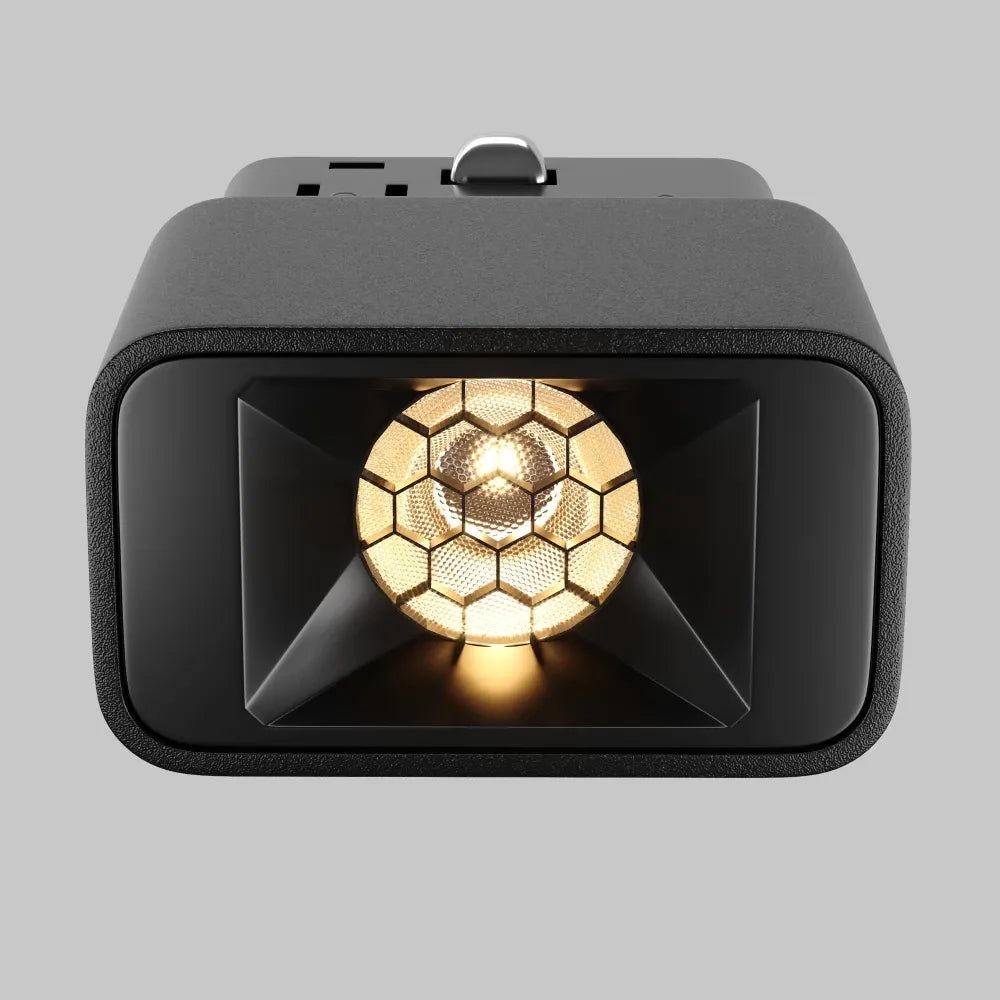 Spot pentru sina Exility din Aluminiu Negru H4.5xL3.6cm 2W 81lm 3000k Points S