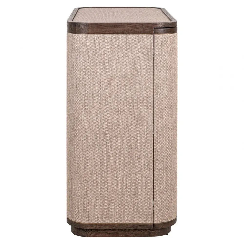 Comoda cu 2 usi din Lemn/In Auriu/Bej Maro/Bej L90xH86cm Willox Richmond interiors