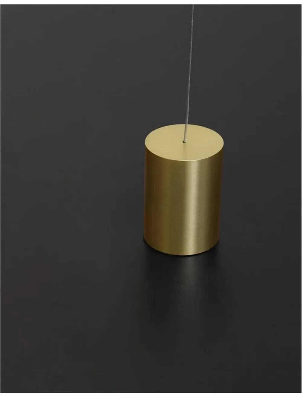 Pendul pana la podea din Aluminiu Auriu H300xL7cm IP20 20W 698lm 3000k ELETTRA