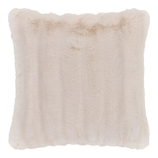 Perna decorativa din Blanita artificiala Alb 45x45cm Galena