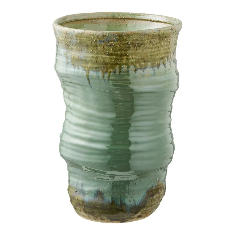 Vaza din Ceramica Verde D22xH34,5cm HN1216