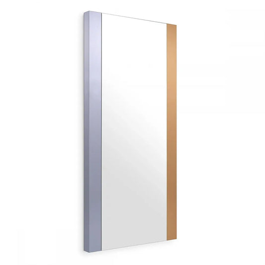 Oglinda cu rama din Sticla Multicolor L80xH220cm Cevio L Eichholtz