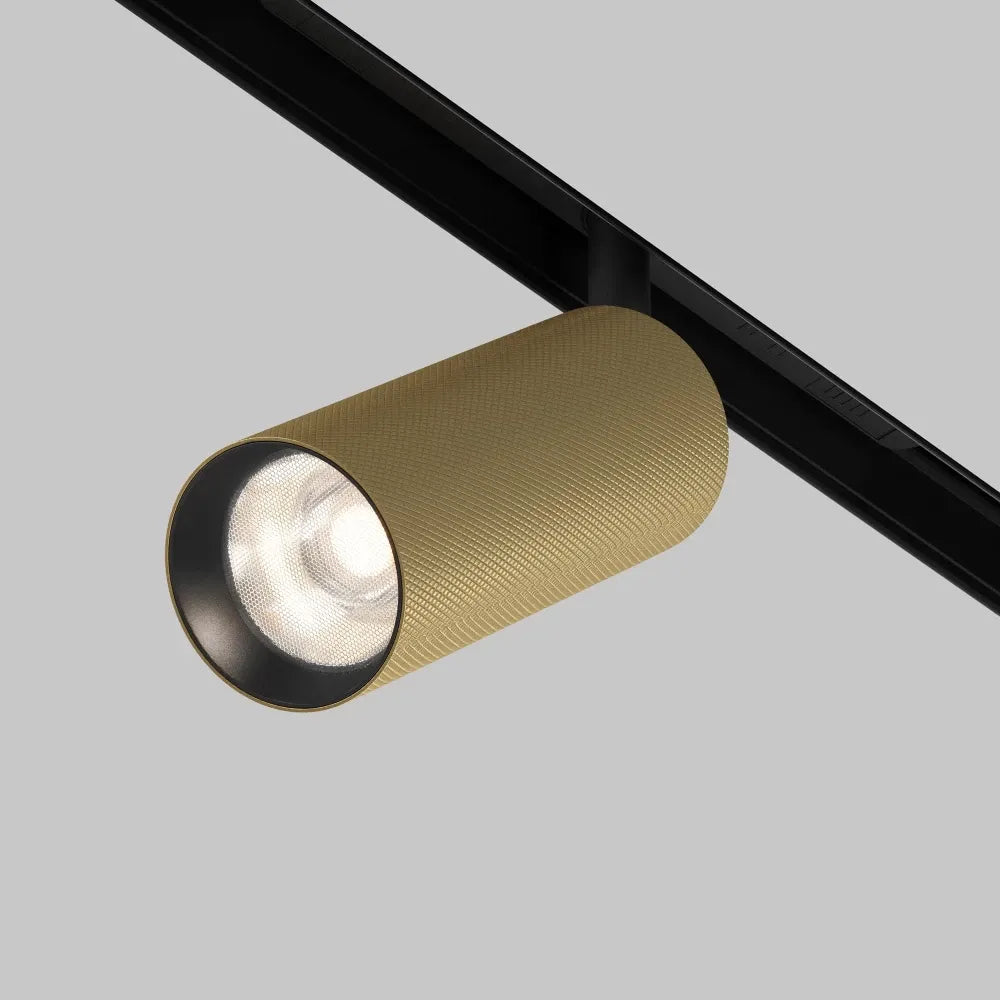 Spot pentru sina Exility din Aluminiu Negru/Auriu mat H12.5xL19.4cm 12W 1050lm 4000k Artisan