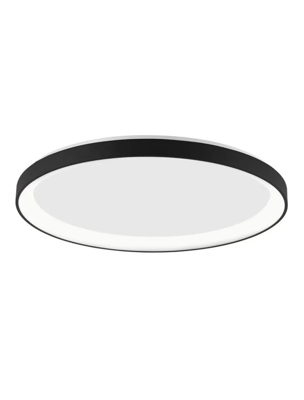 Plafoniera din Aluminiu Negru H6xL38cm IP20 30W 1785lm 3000k PERTINO