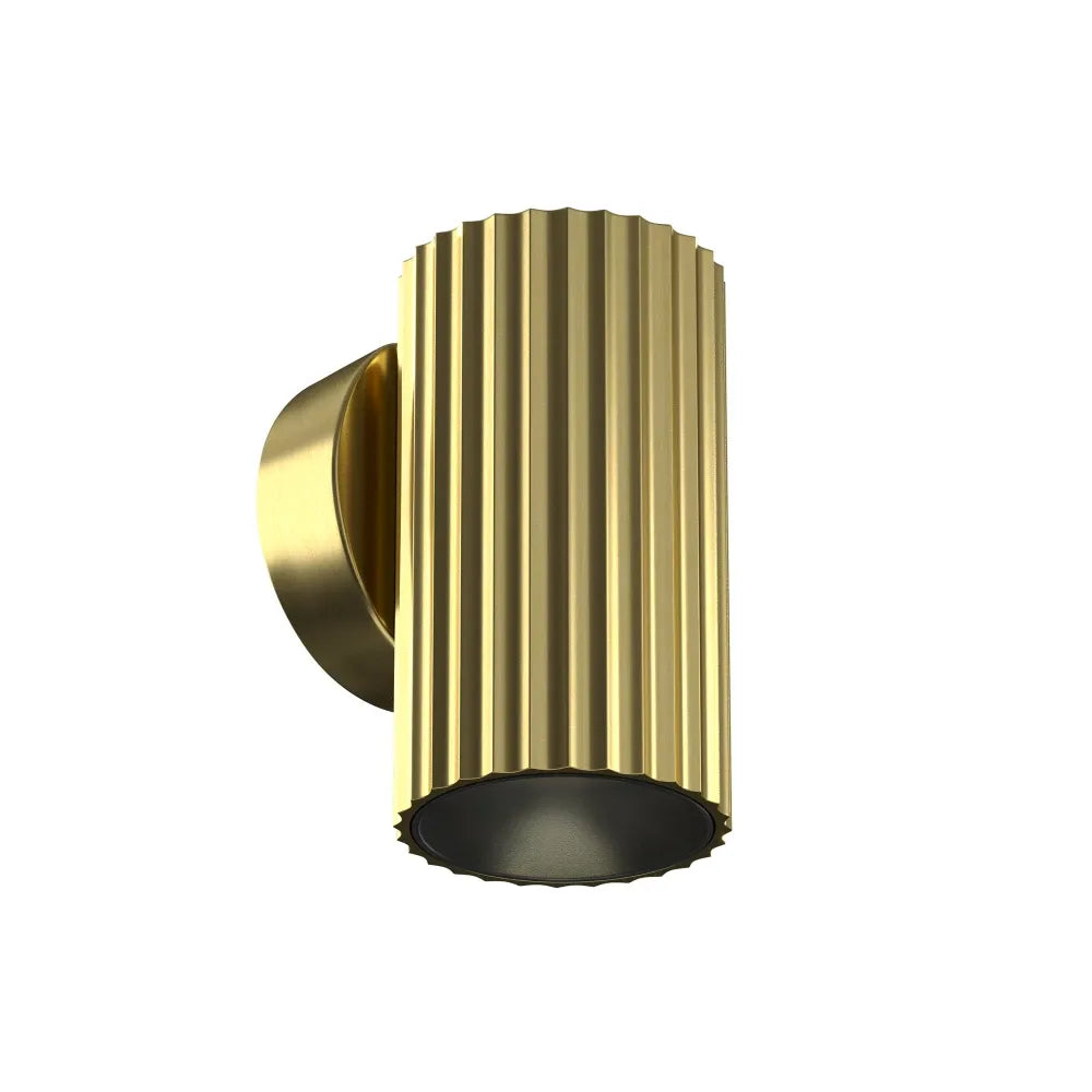 Aplica perete din Aluminiu Alama H10xD5.6cm Calipso