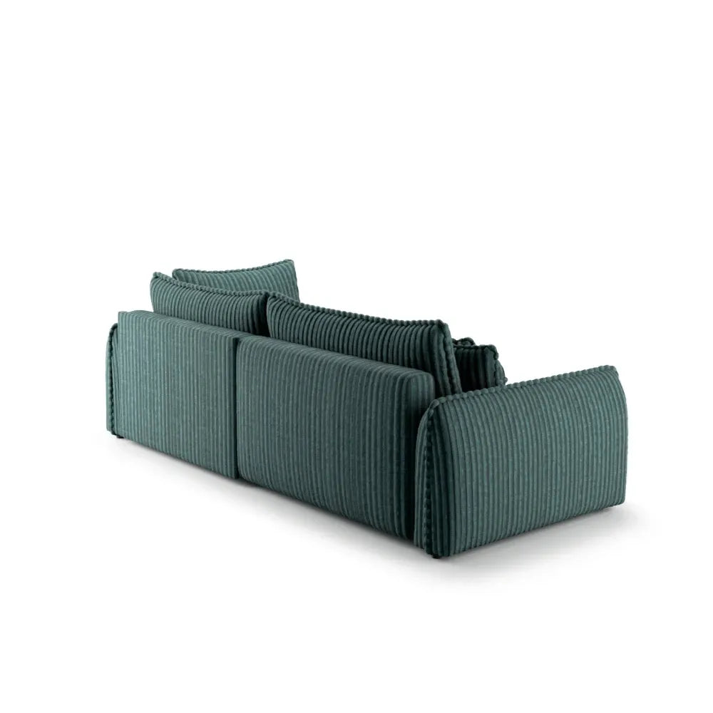 Coltar extensibil cu spatiu depozitare din Corduroy Verde Mojave II