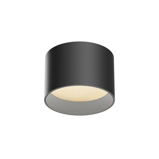 Spot aplicat din Aluminiu Negru H6xD9cm Vega