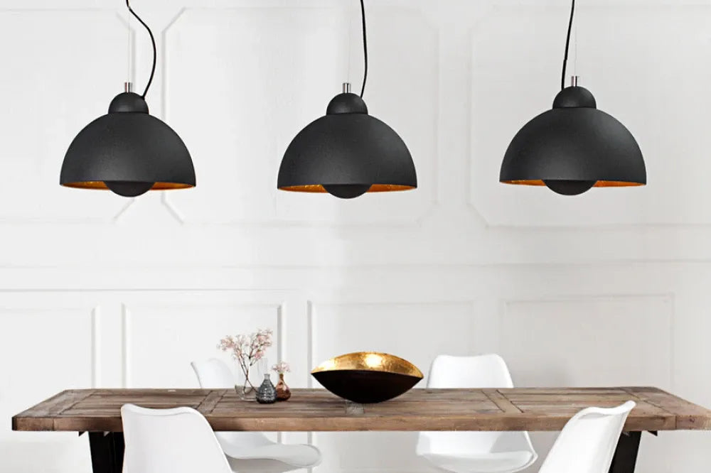 Lustra din Metal Negru/Auriu L110xH140cm STUDIO