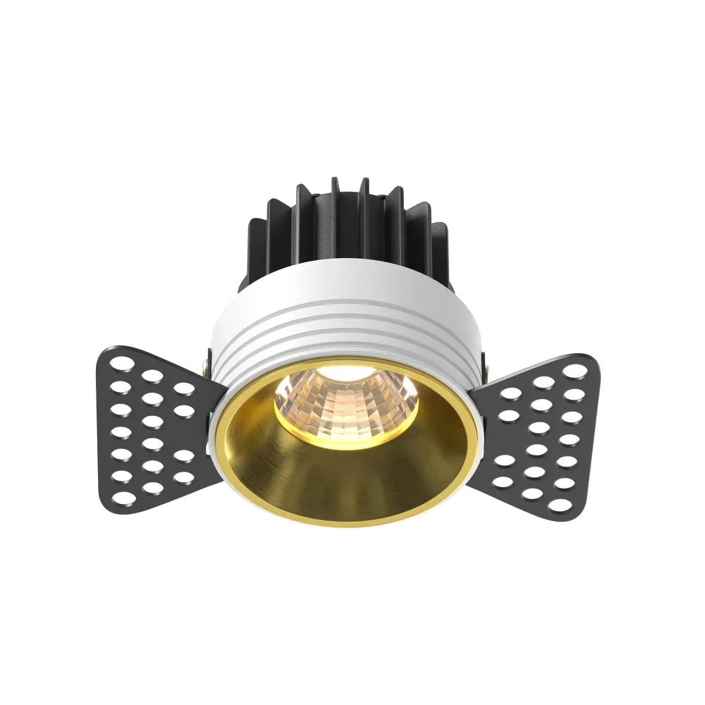Spot incastrat din Aluminiu Alama H5.3xD5.4cm 7W 500lm 3000k Round