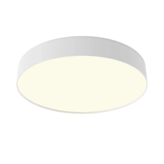Plafoniera din Aluminiu Alb H6xD40cm Zon