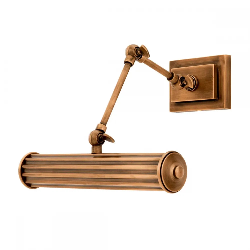 Aplica de perete din Metal Alama H21xL30cm Luca S Eichholtz