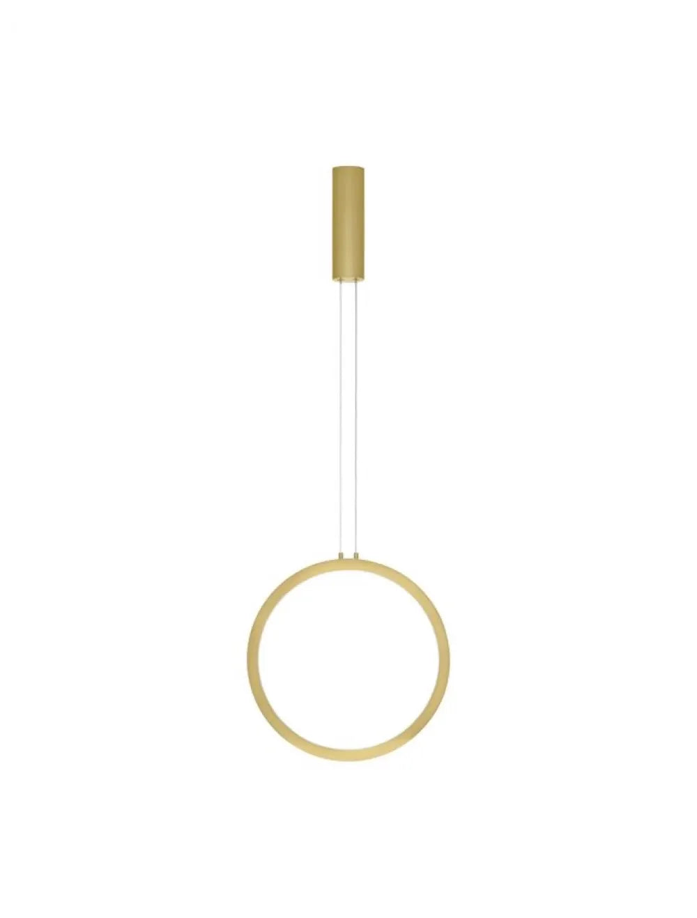 Pendul structura din Aluminiu Auriu si abajur din Acrilic Alb H150xL39.5cm IP20 26W 741lm 3000k CHANGE