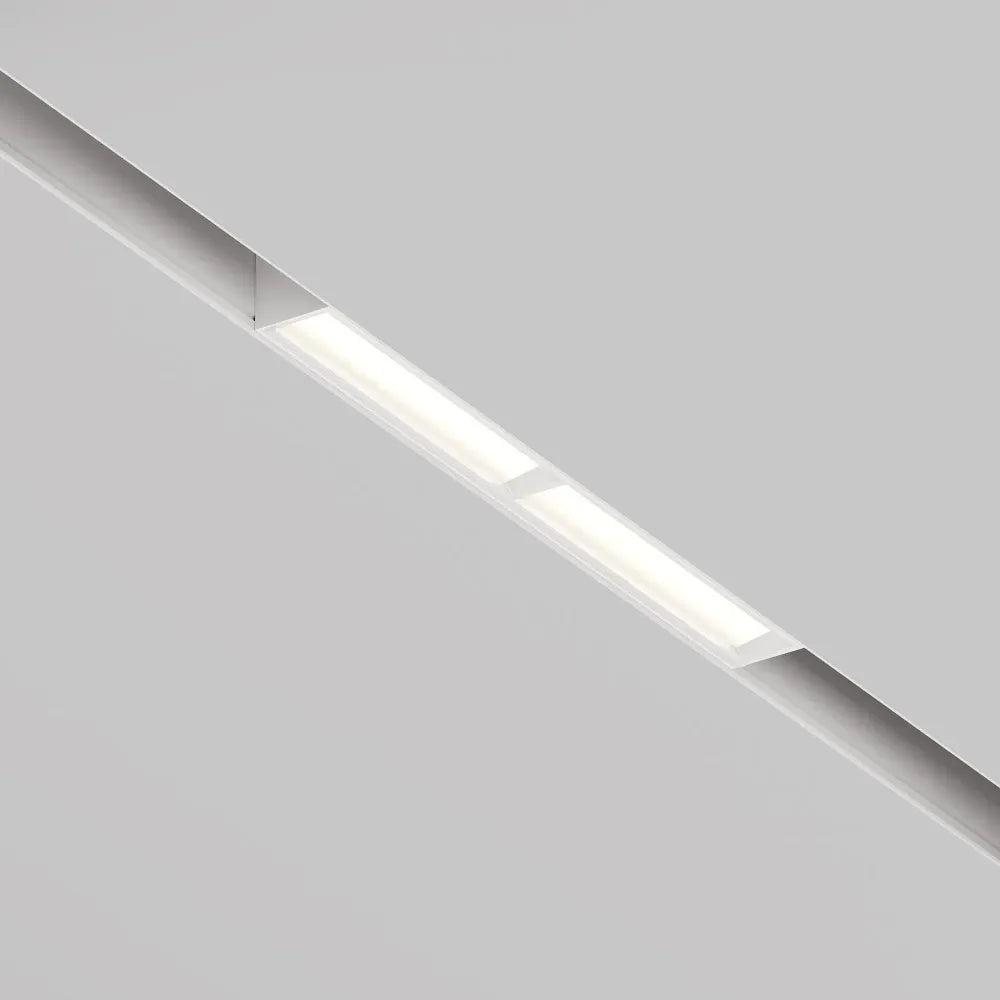 Spot dimabil pentru sina Exility din Aluminiu Alb H4.6xL21.9cm 12W 309lm 2700-6000k Parete